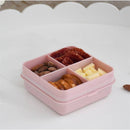 Melii - Snackle Box 4 Compartment Petite Pink Image 2