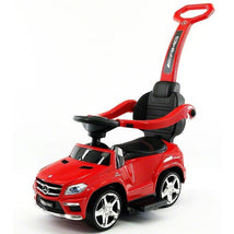 Mercedes-Benz GL 63 AMG Kids 5-in-1 Convertible Ride On Push Car, Red Image 1