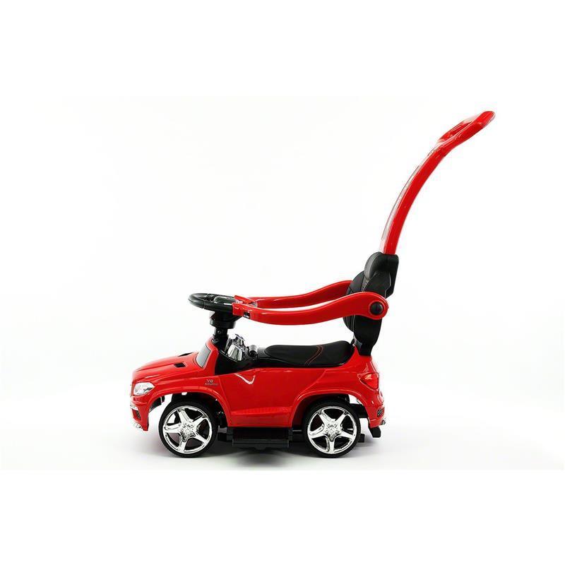 Mercedes-Benz GL 63 AMG Kids 5-in-1 Convertible Ride On Push Car, Red Image 2