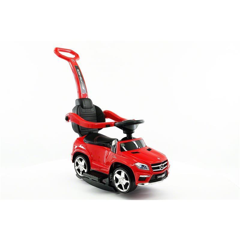 Mercedes-Benz GL 63 AMG Kids 5-in-1 Convertible Ride On Push Car, Red Image 5