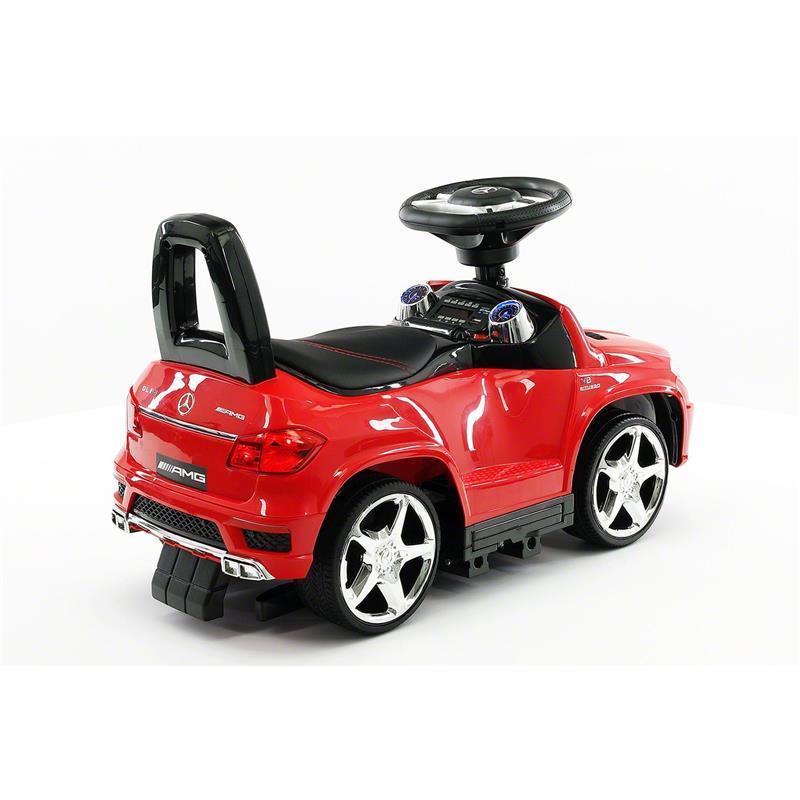 Mercedes-Benz GL 63 AMG Kids 5-in-1 Convertible Ride On Push Car, Red Image 6