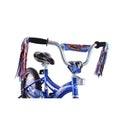 Micargi Kiddy - 16' Bmxs Type Frame Crank Bike, Black/Blue Tires Image 3