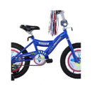 Micargi Kiddy - 16' Bmxs Type Frame Crank Bike, Black/Blue Tires Image 5