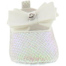 Michael Kors Baby - Girl Day Ballerina Crib Shoes, White Image 4