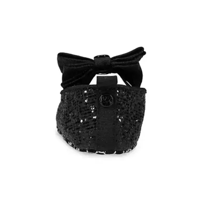 Michael Kors Baby - Girl Day Flats, Black Shimmer Image 2
