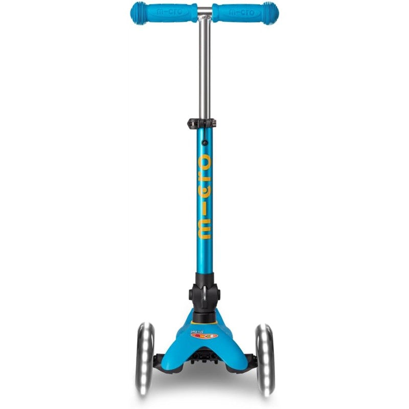 Micro Kickboard - Micro Mini Foldable Led Scooter - Ocean BLUE Image 2