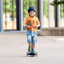 Micro Kickboard Mini Deluxe LED Scooter - Navy Blue Image 2