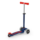 Micro Kickboard Mini Deluxe LED Scooter - Navy Blue Image 4