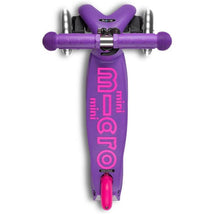 Micro Kickboard - Mini Deluxe LED 3-Wheeled, Purple Image 2
