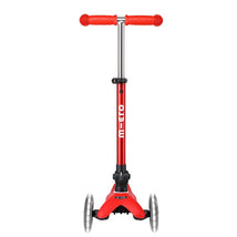 Micro Kickboard - Mini Deluxe LED 3-Wheeled, RED Image 1