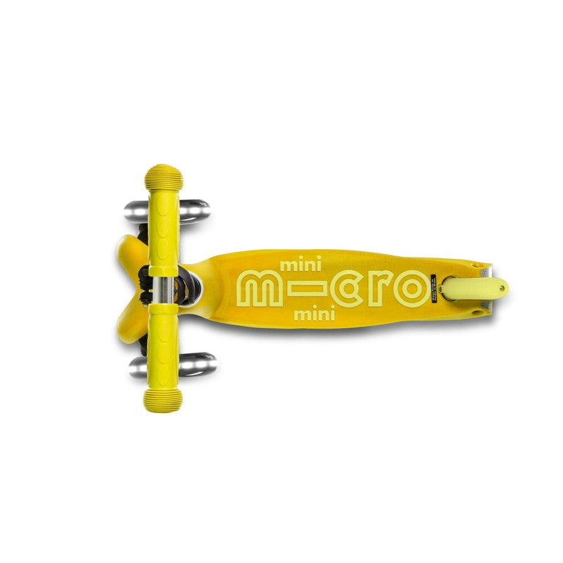 Micro Kickboard Mini Deluxe LED Scooter - Yellow Image 4