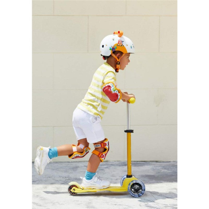 Micro Kickboard Mini Deluxe LED Scooter - Yellow Image 5