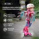 Micro Kickboard - Mini Foldable LED Kids Scooter for Ages 2-5 - Motion-Activated PU LED Wheels - PURPLE Image 8