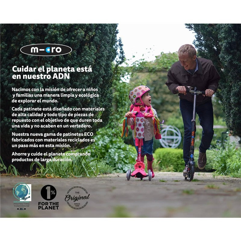 Micro Kickboard - Mini Foldable LED Kids Scooter for Ages 2-5 - Motion-Activated PU LED Wheels - PURPLE Image 9