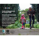 Micro Kickboard - Mini Foldable LED Kids Scooter for Ages 2-5 - Motion-Activated PU LED Wheels - PURPLE Image 9