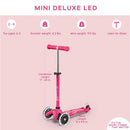 Micro Kickboard Mini LED Scooter - Pink Image 5
