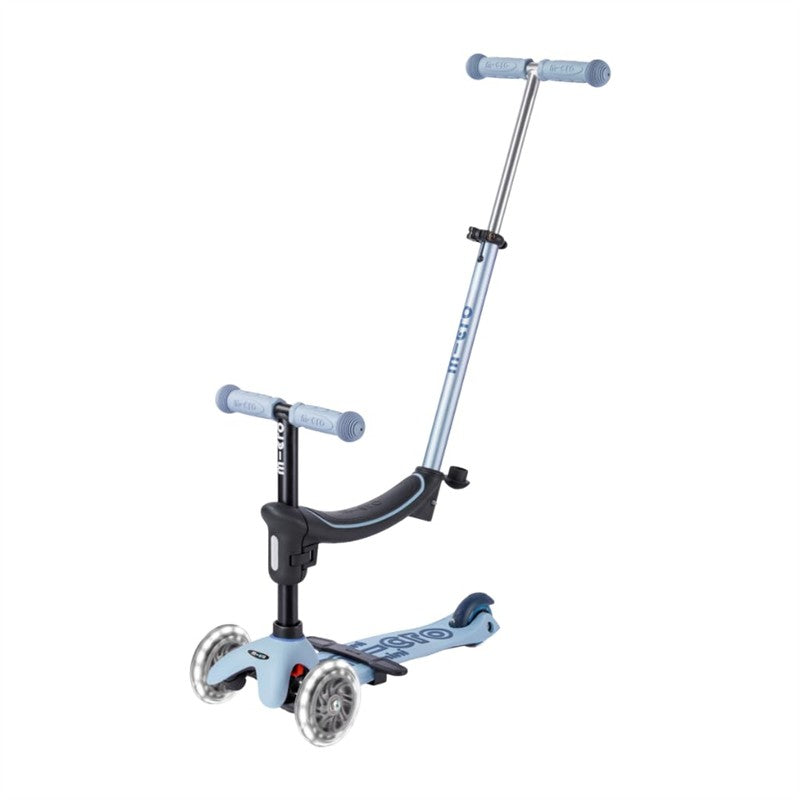 Micro Kickboard Mini Rock & Go LED - Ocean Slate Image 4