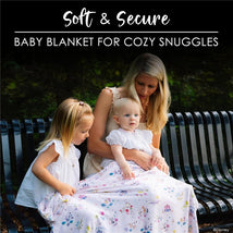 Milk Snob Disney A Wish Come True Swaddle Receiving Baby Blanket Image 2