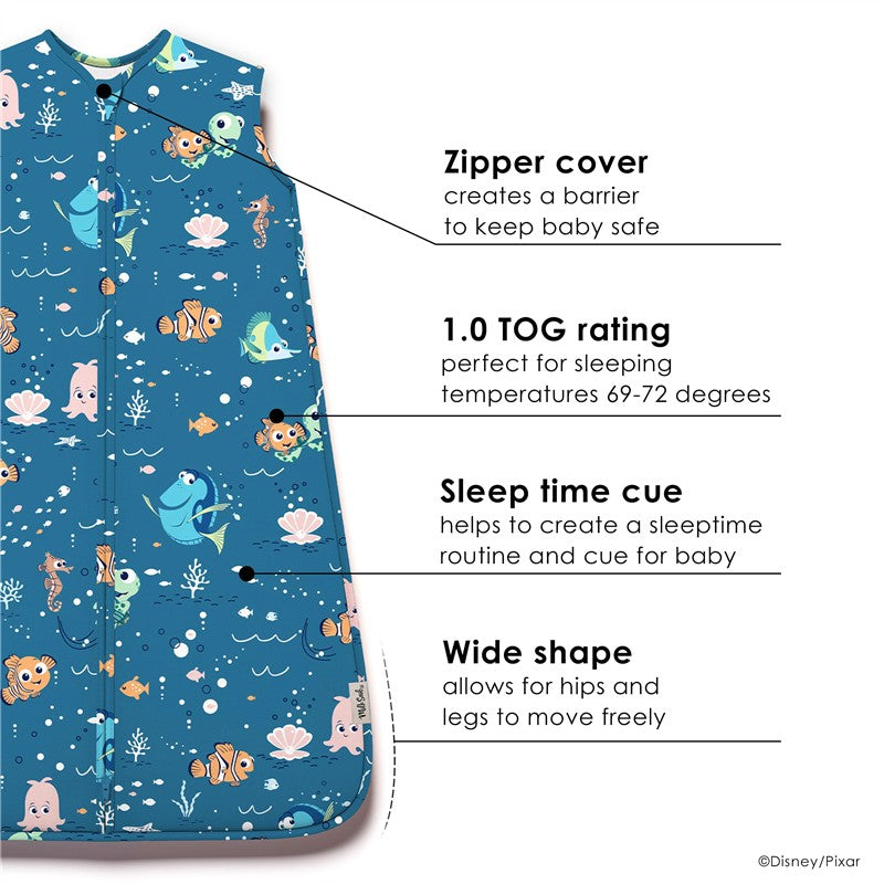 Milk Snob Disney and Pixar Finding Nemo Baby Sleep Bag - 1.0 TOG (0–6 Months) Image 3