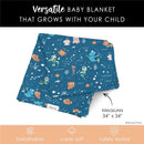 Milk Snob Disney and Pixar Finding Nemo Swaddle Receiving Baby Blanket Image 6