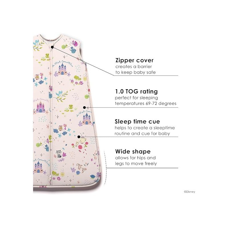 Milk Snob Disney Baby A Wish Come True Baby Sleep Bag - 1.0 TOG (0–6 Months) Image 3