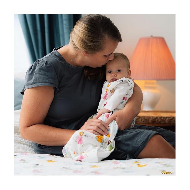 Milk Snob Disney Baby Sleeping Sack, Sleeveless Sleep Bag and Wearable Zip Up Blanket, Disney Princess Image 6