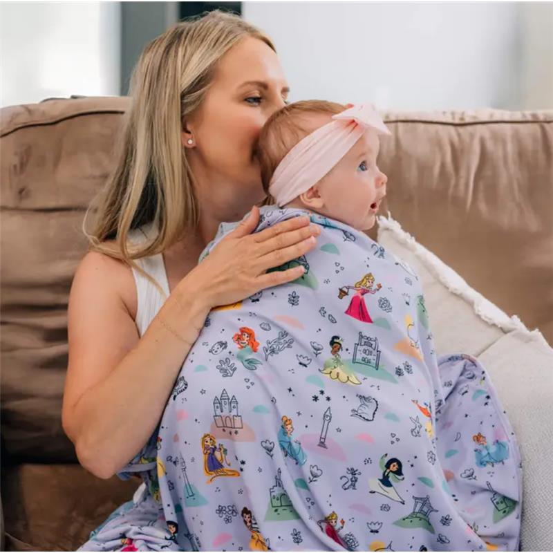 Milk Snob Disney Princess Party Swaddle Receiving Baby Blanket Image 3