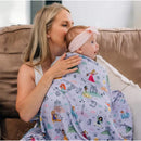 Milk Snob Disney Princess Party Swaddle Receiving Baby Blanket Image 3