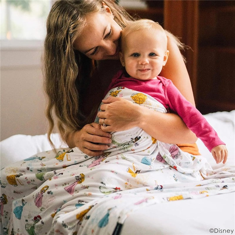 Milk Snob Disney Princess Swaddle Receiving Baby Blanket Image 8
