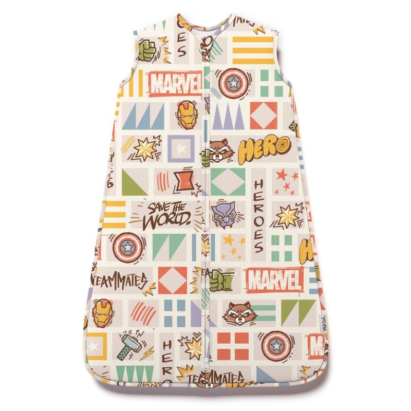 Milk Snob Marvel World Baby Sleep Bag, 1.0 Tog 0/6M Image 2