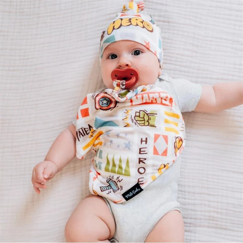 Milk Snob Marvel World Lovey Baby Security Blanket Image 2