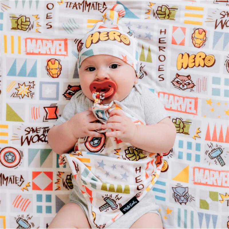 Milk Snob Marvel World Lovey Baby Security Blanket Image 5