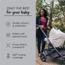 Milk Snob 5-in-1 Multifunctional Cover - Heather Stripe Image 5