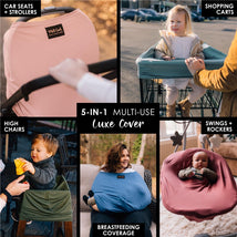 Milk Snob Luxe 5-in-1 Multifunctional Cover - Ballet Slipper Pink Image 2