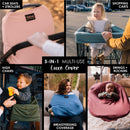 Milk Snob Luxe 5-in-1 Multifunctional Cover - Ballet Slipper Pink Image 2