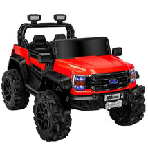 Millennium Baby - Kids Battery Car Suv Ford Truck Style - Red Image 1