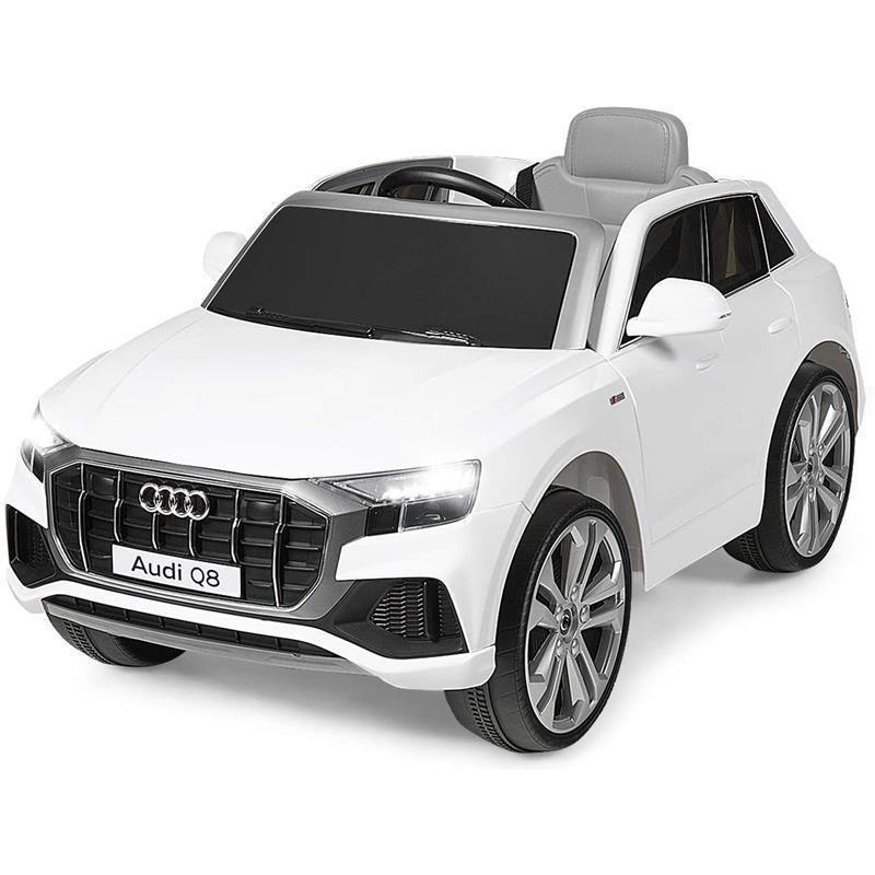 Millennium Baby Licensed Audi Q8 Ride On 2.4G With Remote Control - White Image 1