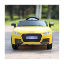 Millennium Baby Licensed Audi Tt Sport Ride On 2.4G W/ Remote Control - Yellow Image 3