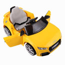 Millennium Baby Licensed Audi Tt Sport Ride On 2.4G W/ Remote Control - Yellow Image 5