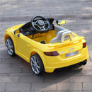 Millennium Baby Licensed Audi Tt Sport Ride On 2.4G W/ Remote Control - Yellow Image 7