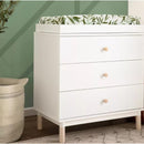 Million Dollar Baby - Babyletto Gelato 3-Drawer Changer Dresser with Removable Changing Tray, White & Washed Natural Image 4