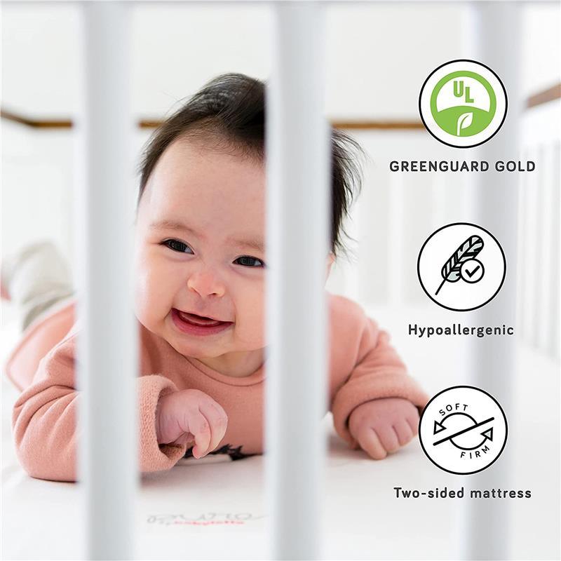Million Dollar Baby - Babyletto Pure Core Non-Toxic Crib Mattress With Dry Waterproof Cover Image 5