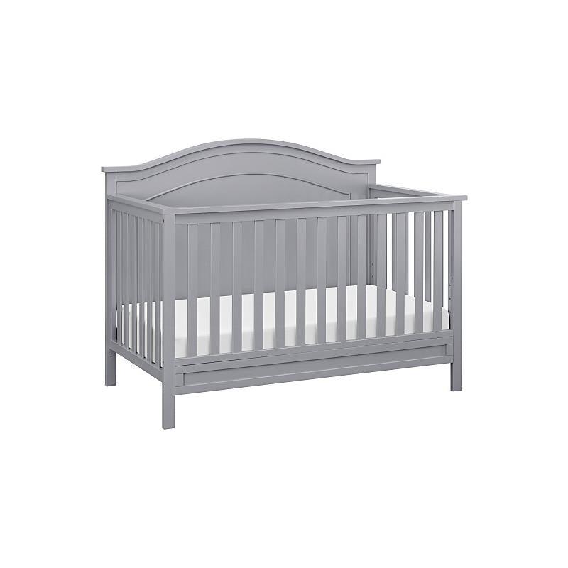 Million Dollar Baby Charlie 4-In-1 Convertible Crib - Gray Image 1