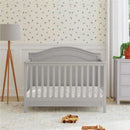 Million Dollar Baby Charlie 4-In-1 Convertible Crib, Gray Image 6