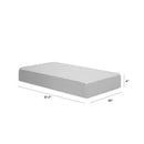 Million Dollar Baby - DaVinci Deluxe Coil Waterproof MINI Crib Mattress in White Image 6