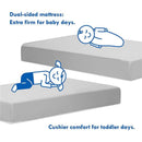 Million Dollar Baby - Deluxe Coil Dual-Sided Crib Mattress Image 2