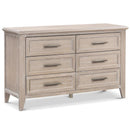 Million Dollar Baby - Monogram Beckett 6 Drawer Double Dresser, Sandbar Image 1