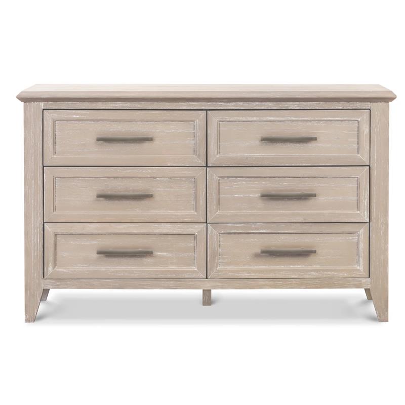 Million Dollar Baby - Monogram Beckett 6 Drawer Double Dresser, Sandbar Image 2