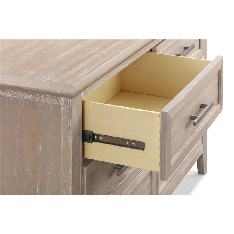 Million Dollar Baby - Monogram Beckett 6 Drawer Double Dresser, Sandbar Image 3