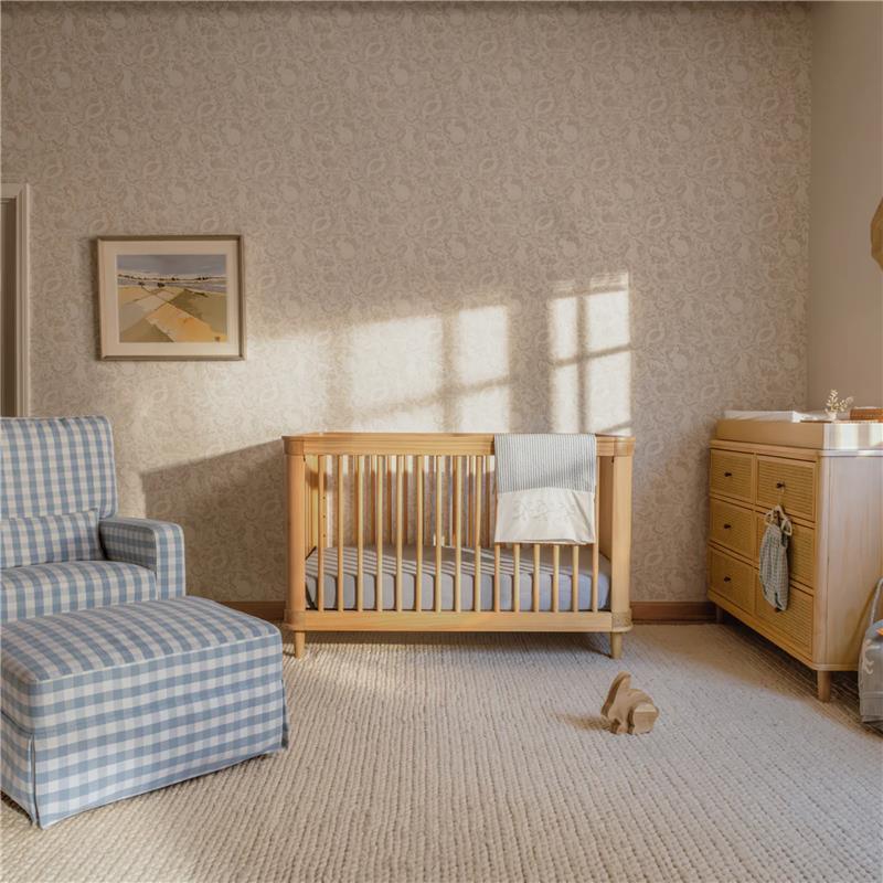 Million Dollar Baby - Namsake Marin with Cane 3-in-1 Convertible Crib, Honey | Honey Cane Image 15